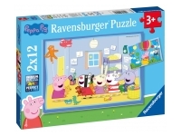 Ravensburger: Greta Gris - Peppa's Adventures (2 x 12)