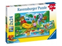 Ravensburger: Bear Family Camping Trip (2 x 24)