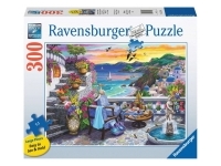 Ravensburger: Santorini Sunset - XL, Large Pieces (300)