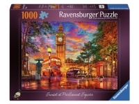 Ravensburger: Dominic Davison - Sunset at Parliament Square, London (1000)