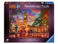 Ravensburger: Dominic Davison - Sunset at Parliament Square, London (1000)