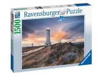 Ravensburger: Windswept Skies - Akranes Lighthouse, Iceland (1500)