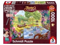 Schmidt: Secret Puzzle - June's Journey, Tea in the Garden (1000)