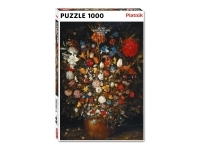 Piatnik: Jan Brueghel the Elder - Flowers in a Wooden Vessel (1000)