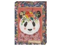 Heye: Floral Friends - Cuddly Panda (1000)
