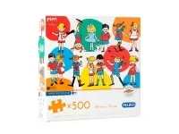 Peliko: Pippi Långstrump - Pippi, Tommy & Annika (500)