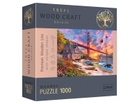 Trefl: Trpussel Wood Craft - Dominic Davison, Sunset at Golden Gate (1000)