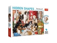 Trefl: Hidden Shapes - Dog Pranks (1043)