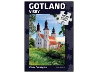 Svenskapussel: Gotland - Visby Domkyrka (1000)