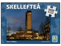 Svenskapussel: Skellefteå - Sara i Kvällsljus (1000)