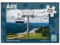 Svenskapussel: Åre - Skidlift på Sommaren (1000)