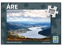 Svenskapussel: Åre - Utsikt över Åre och Sjön (1000)