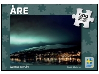 Svenskapussel: Åre - Nattljus över Åre (500)
