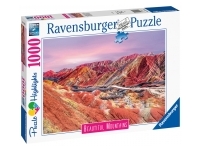 Ravensburger: Beautiful Mountains - Rainbow Mountains, China (1000)