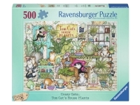 Ravensburger: Crazy Cats - Tom Cat's House Plants (500)