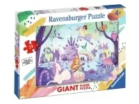 Ravensburger: Golvpussel - The Magical World of Unicorns (24)