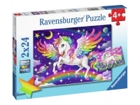 Ravensburger: Unicorn and Pegasus (2 x 24)