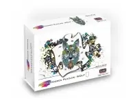 Eureka: Rainbow Wooden Puzzles, Wolf (180)