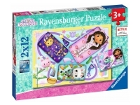 Ravensburger: Gabbys Dollhouse - Magical Sleepover (2 x 12)