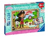Ravensburger: Gabbys Dollhouse - Let's Pirate Party! (2 x 24)