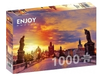 Enjoy: Charles Bridge at Sunset, Prague (1000)