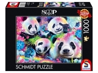 Schmidt: Sheena Pike - Rainbow Pandas (1000)