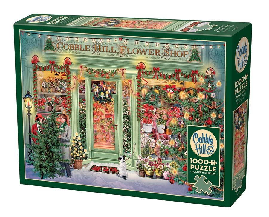 Cobble Hill Christmas Flower Shop 1000