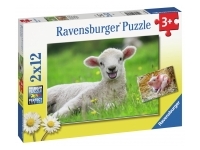 Ravensburger: Farm Animal Babies (2 x 12)