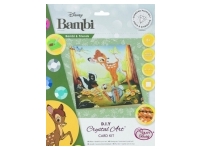 Craft Buddy: Crystal Card Kit - Bambi & Friends