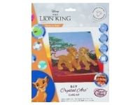 Craft Buddy: Crystal Card Kit - Simba & Nala