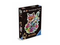 Ravensburger: Wooden Träpussel - Colorful Fox (150)