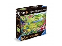 Ravensburger: Wooden Trpussel - Nature Garden (500)