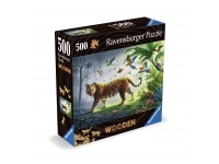 Ravensburger: Wooden Träpussel - Jungle Tiger (500)