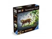 Ravensburger: Wooden Träpussel - Jungle Tiger (500)