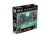 Ravensburger: Wooden Träpussel - Fantasy Forest (500)
