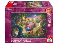 Schmidt: Thomas Kinkade Studios - Disney, Mad Hatter's Tea Party (6000)