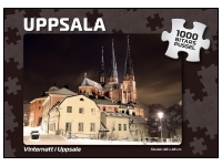 Svenskapussel: Uppsala - Vinternatt i Uppsala (1000)