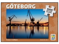Svenskapussel: Göteborg - Kranar i Kvällsljus (1000)