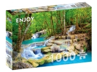 Enjoy: Turquoise Waterfall, Thailand (1000)
