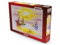 Nova Puzzle: Sunset and Boats (1500)