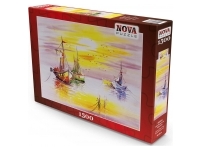 Nova Puzzle: Sunset and Boats (1500)