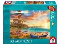 Schmidt: Sunset Over Lighthouse Bay (1000)