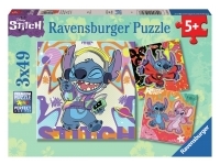 Ravensburger: Disney - Stitch, Play the Day Away (3 x 49)
