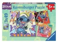 Ravensburger: Disney - Stitch, Play the Day Away (3 x 49)