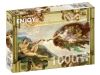 Enjoy: The Creation of Adam, Michelangelo Buonarroti (1000)