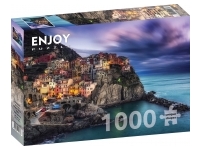 Enjoy: Manarola at Dusk, Cinque Terre (1000)