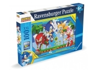 Ravensburger: Knuckles, Sonic, Tails, Amy (100)