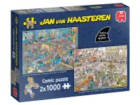 Jan Van Haasteren: 2 x 1000 (DIY Shop, Renovation Project)