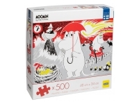 Peliko: Mumin - Moomin, Med Rött Paraply (500)