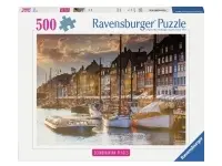 Ravensburger: Scandinavian Places - Sunset in Copenhagen (500)